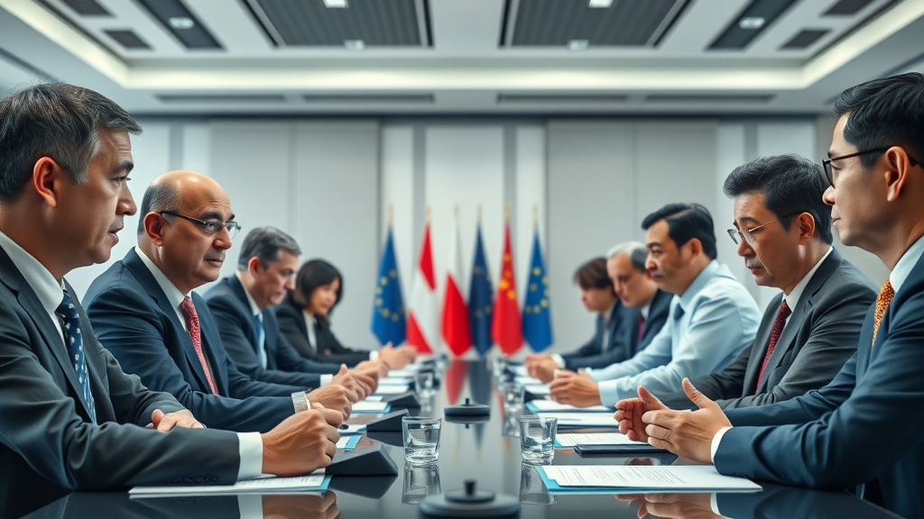 retaliatory tariffs european union china negotiation international trade