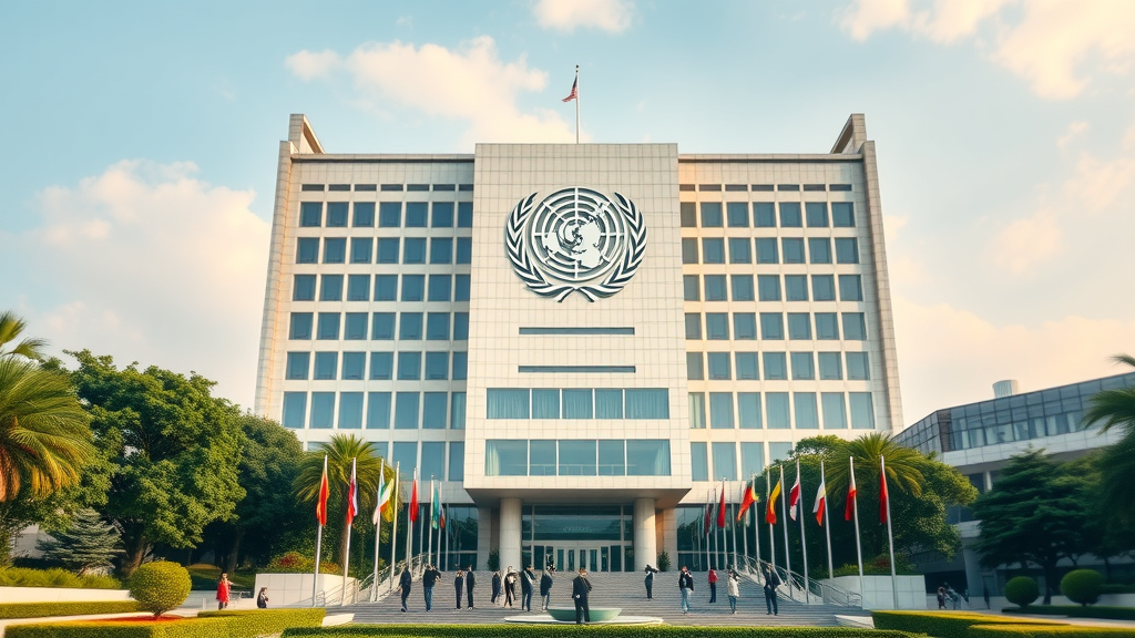 headquarters of the World Trade Organization showing its influence in global trade