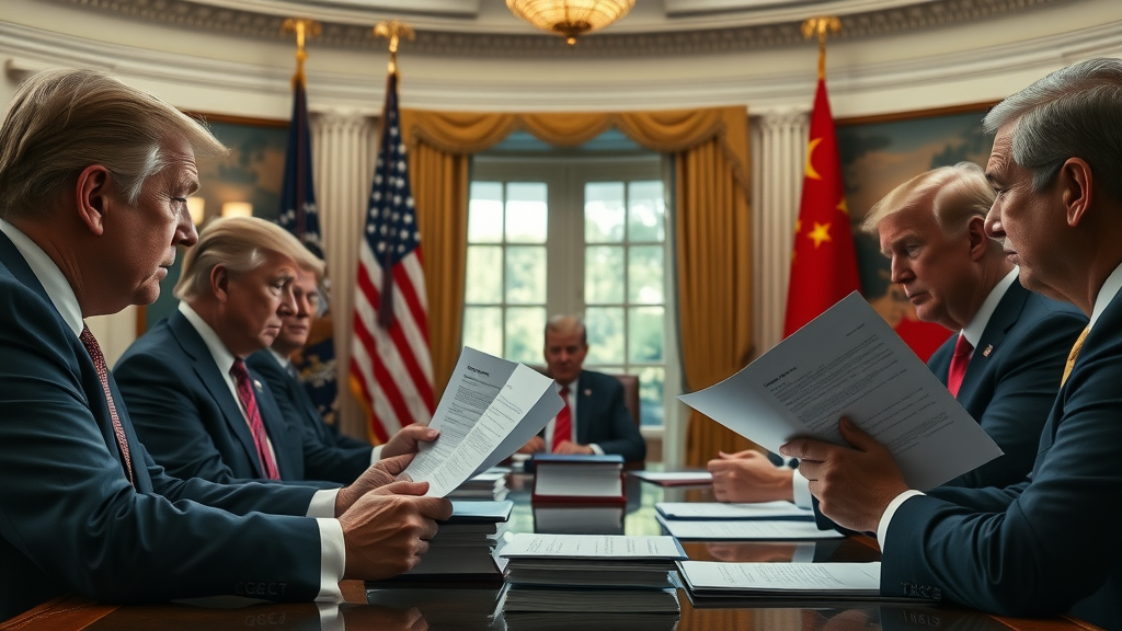 white house trump administration trade deal negotiations