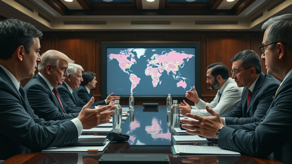 Policy meeting influencing United States tariff regulation updates, emergency economic powers, and global trade policy.