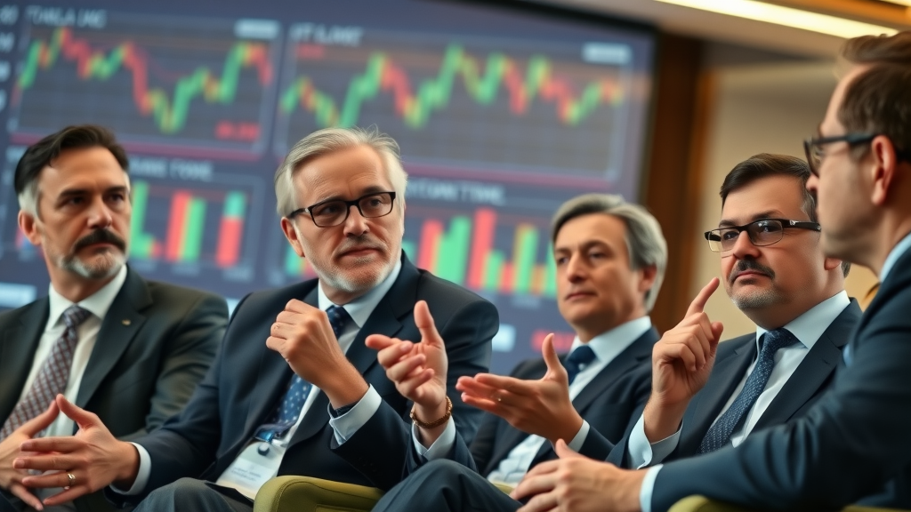 business and government leaders debate US tariff policy in conference panel