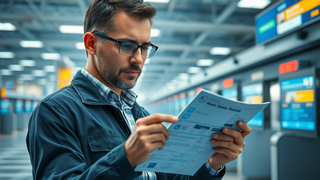customs broker reviewing digital documentation high-value shipment customs brokerage market trends border checkpoint
