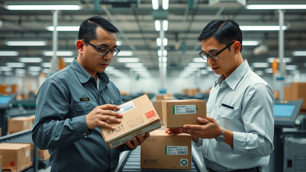 Customs inspection United States 2025, package from China, international supply chain and new tariff regulation updates.