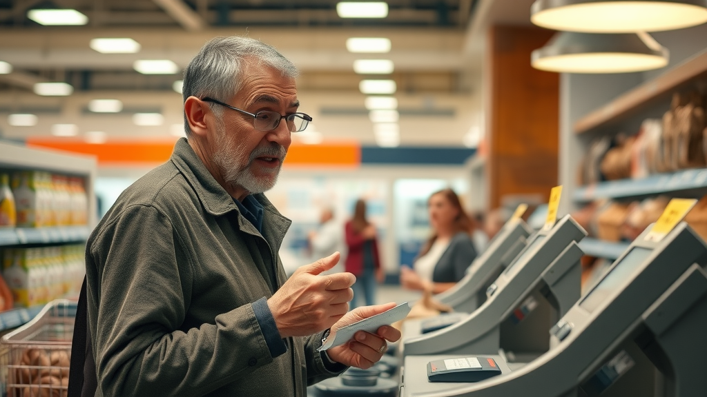 American shopper dismayed at higher prices at checkout, direct result of tariff costs and inflation
