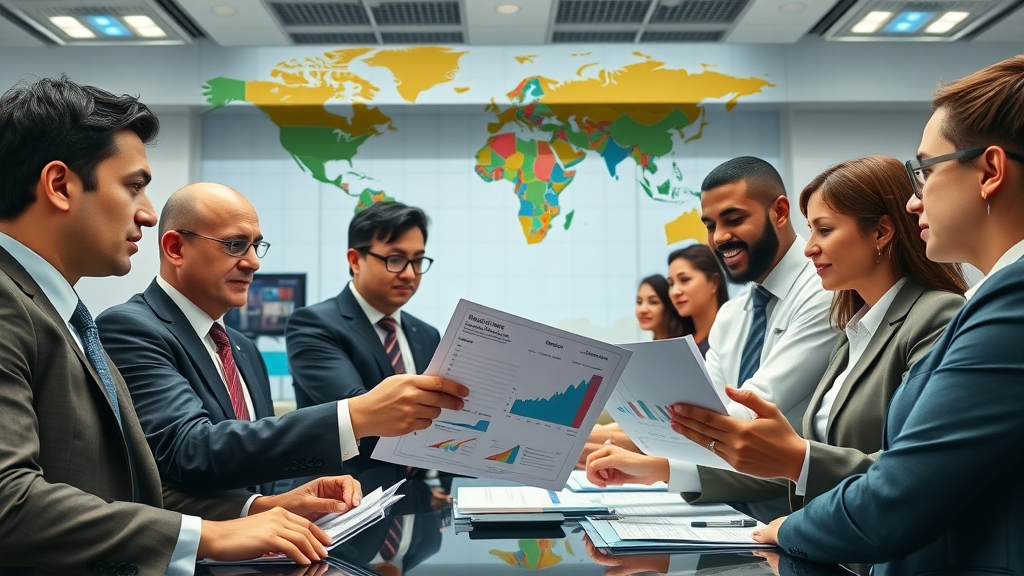 import duties us, international trade professionals reviewing global trade documents