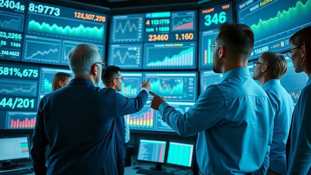 analysts reviewing data on trade war 2025 tariff rates, import/export balance, GDP impact