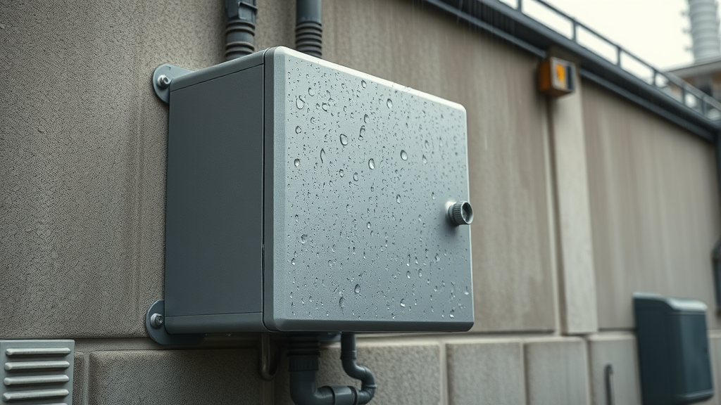Weatherproof fire & automation enclosure ensuring protection in outdoor environments