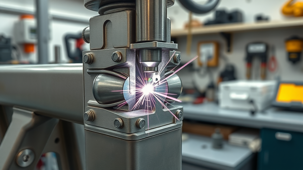 ultra-precise laser beam fusing two metal components, generating clean seam | laser welding solutions