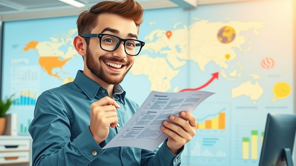 global supply chain analyst checklist global map overlay