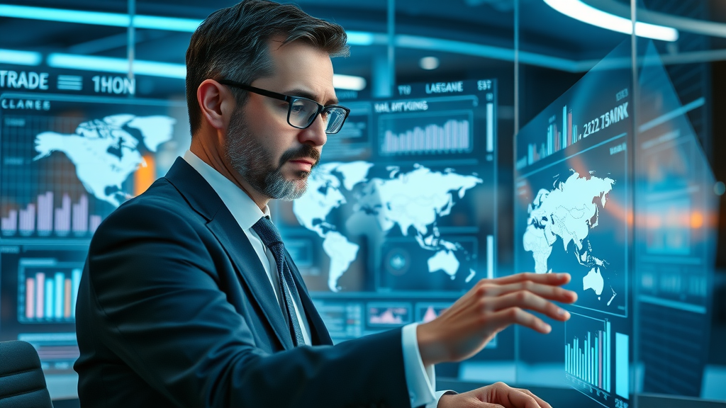 trade war tariffs risk assessment digital dashboard cfo planning