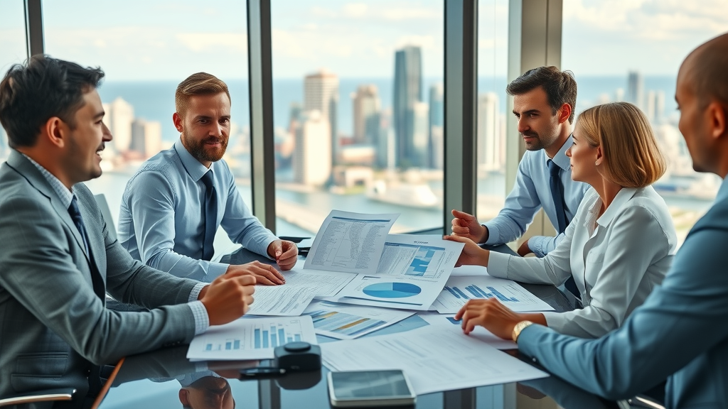international trade risk assessment team shipping documents charts