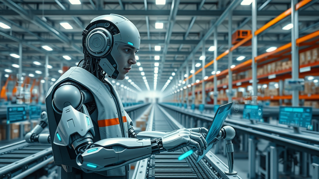 innovative supply chain technology AI robots warehouse robotics