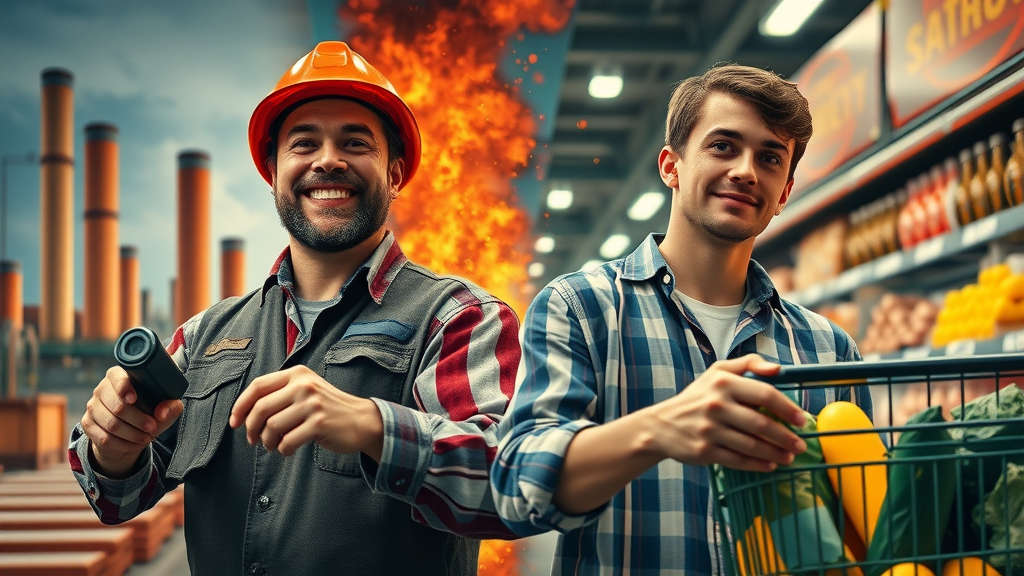 American steelworker and consumer representing both sides of the US tariff debate