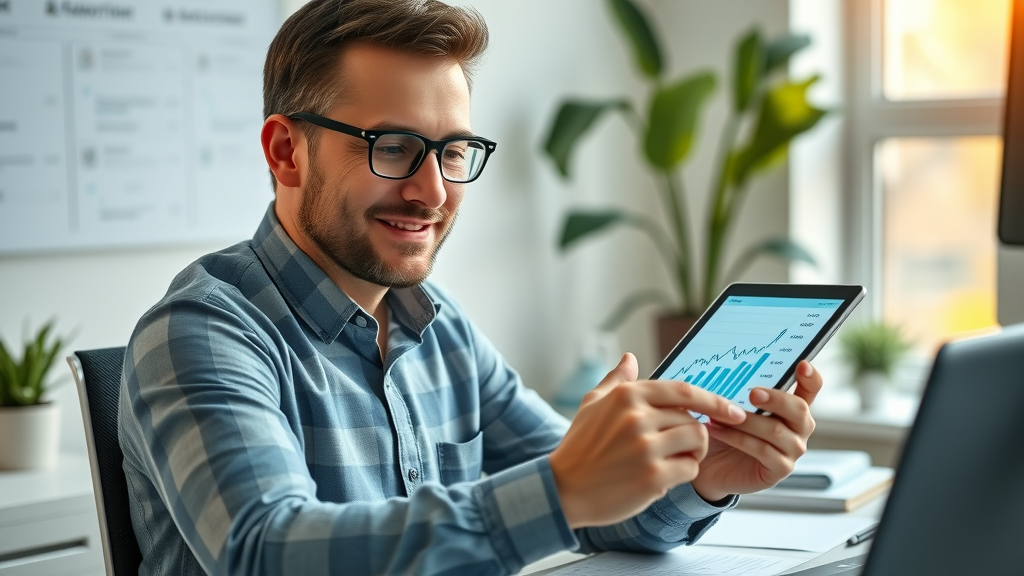 business analyst digital tablet customs brokerage market size growth rate projections chart data analysis office