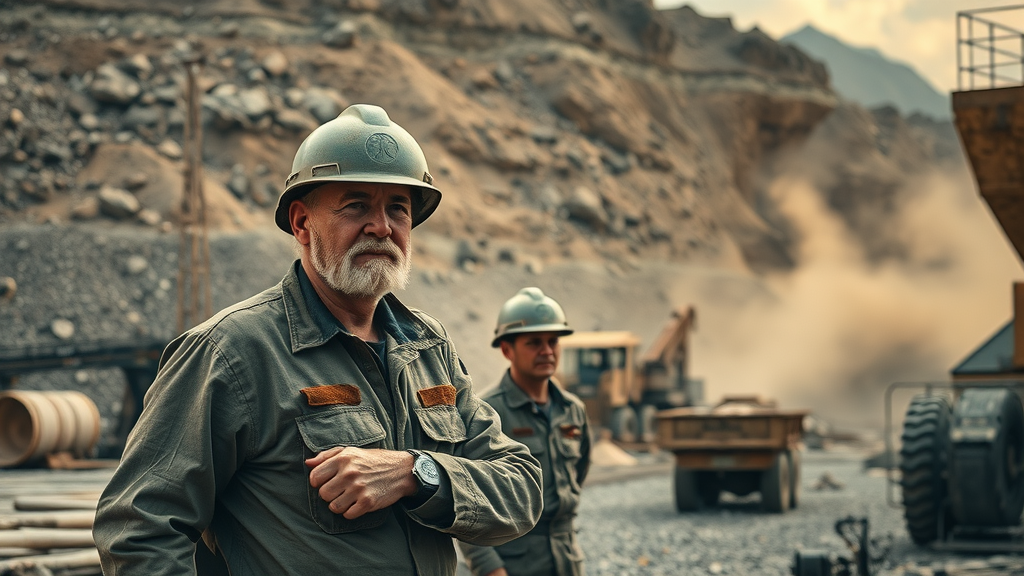 rare earth market trade policy updates mining facility overseeing mineral extraction