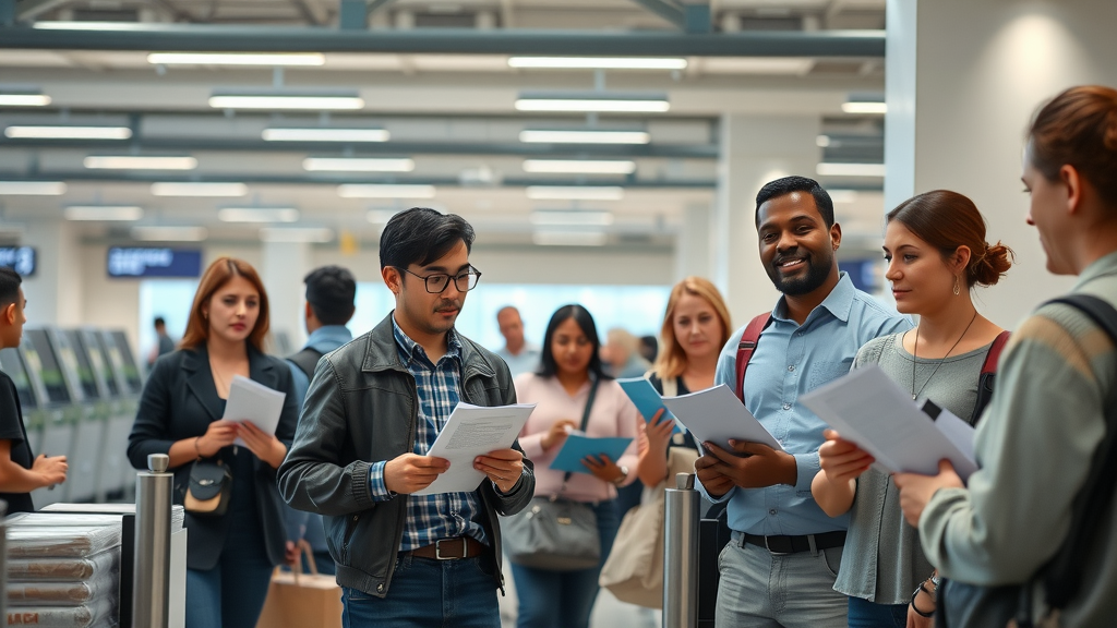 Customs declaration facility with importers processing payment for tariffs on import goods and customs duties