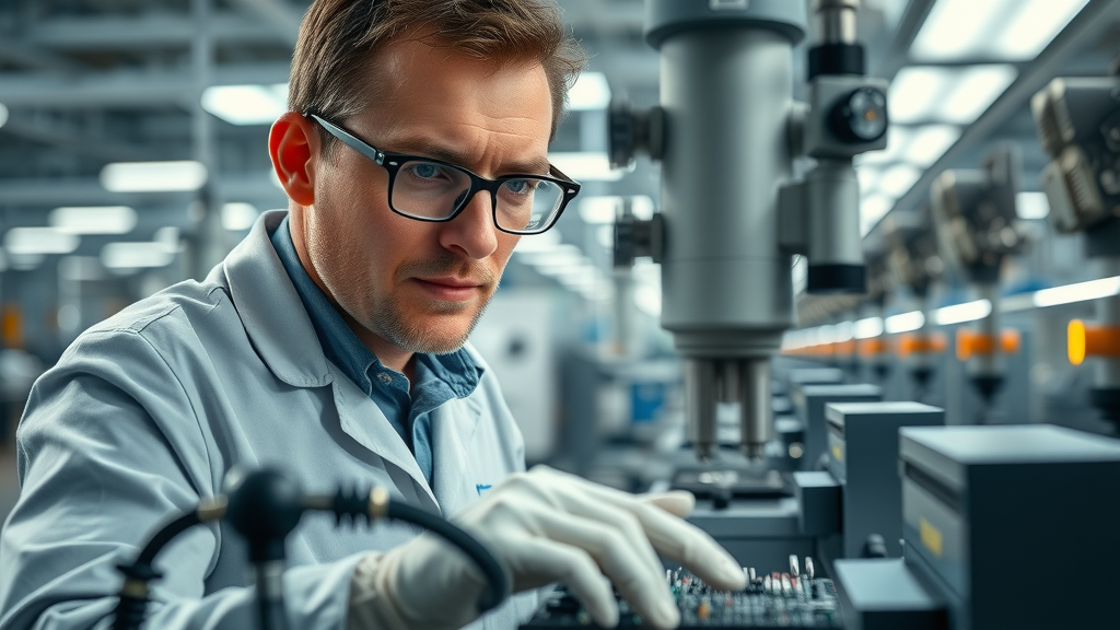 Quality control inspector electronics production supply chain united states