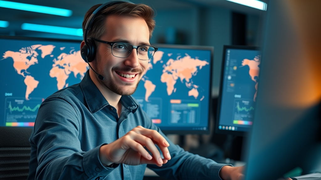 Support agent helps manufacturer find harmonized tariff code in global database for trade tariffs