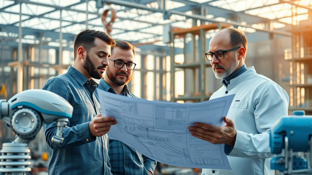 Engineering team and robotic assembly preparing new domestic pharmaceutical manufacturing facility to overcome reshoring and supply chain hurdles