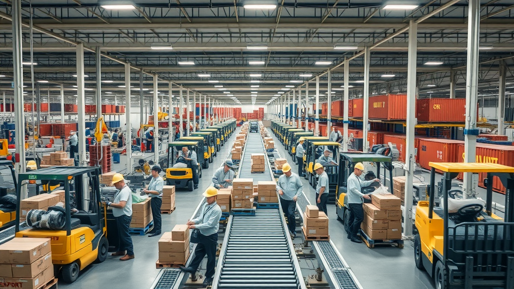 Tariff impacts on manufacturing, export, and import operations on the factory floor