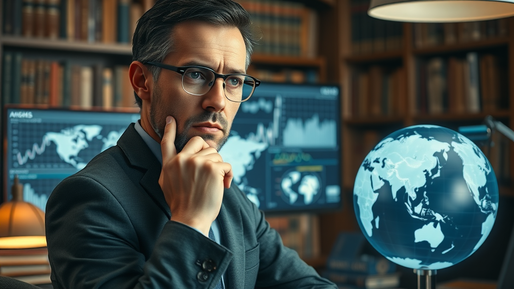 Economist analyzing tariff impacts and global trade policy realities