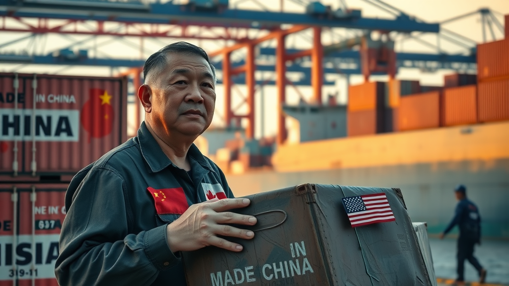 Shipping containers branded 