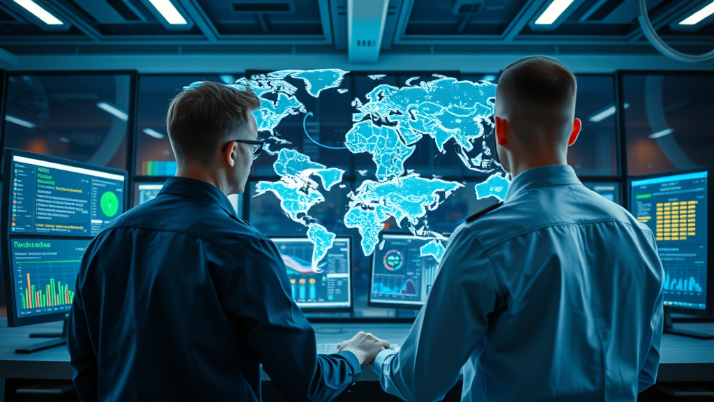modern supply chain control room border compliance monitoring cross-border trade regulations